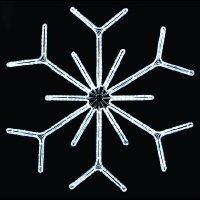 4' Stylized Arctic Snowflake