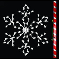 5' Silhouette Sierra Snowflake