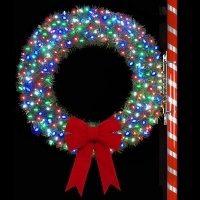 4' RMP Wreath with C6 LED